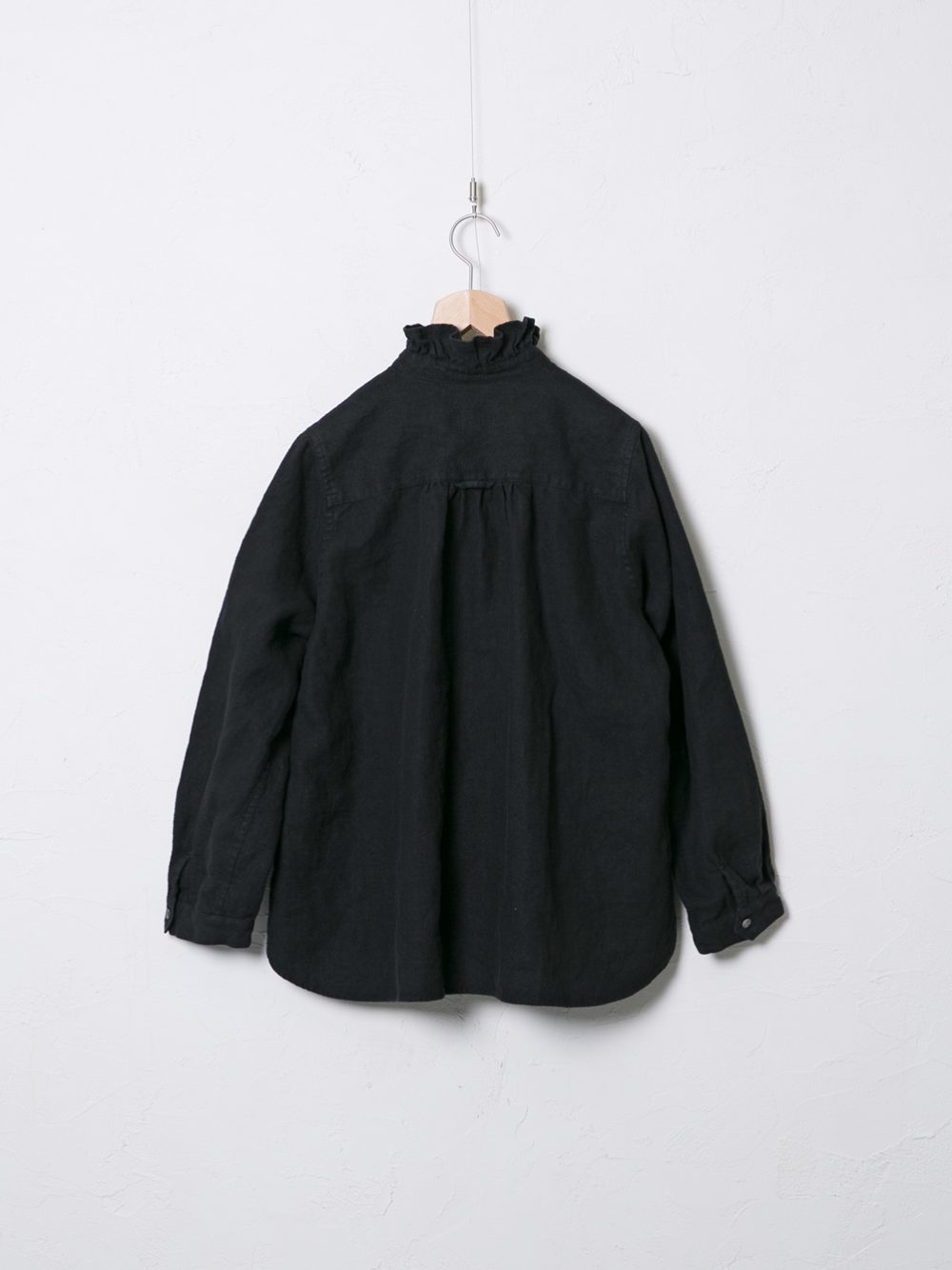 Brushed KL 25 スタンドフリルカラーブラウス | ITEM | Vlas blomme