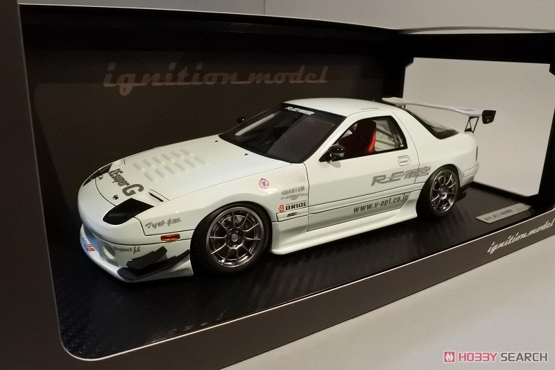 Mazda RX-7 (FC3S) RE Amemiya White (ミニカー) - ホビーサーチ ミニカー