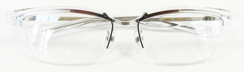 999.9フォーナインズメガネミックスブロウフレームM-802 カラー2000