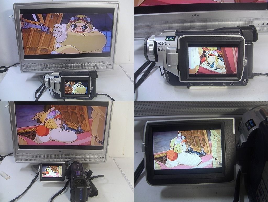 MiniDVテープ再生できます SONY MiniDVビデオカメラ DCR-TRV17