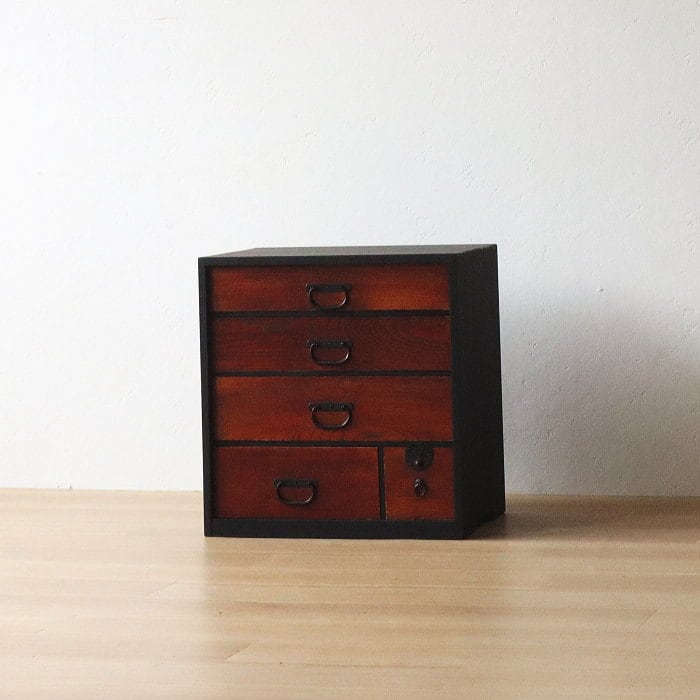 アンティーク 小和箪笥 和タンス 古家具 古道具 ケヤキ | RENOKA