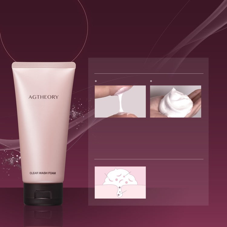 洗顔フォーム｜エイジーセオリー クリアウォッシュフォーム 100g