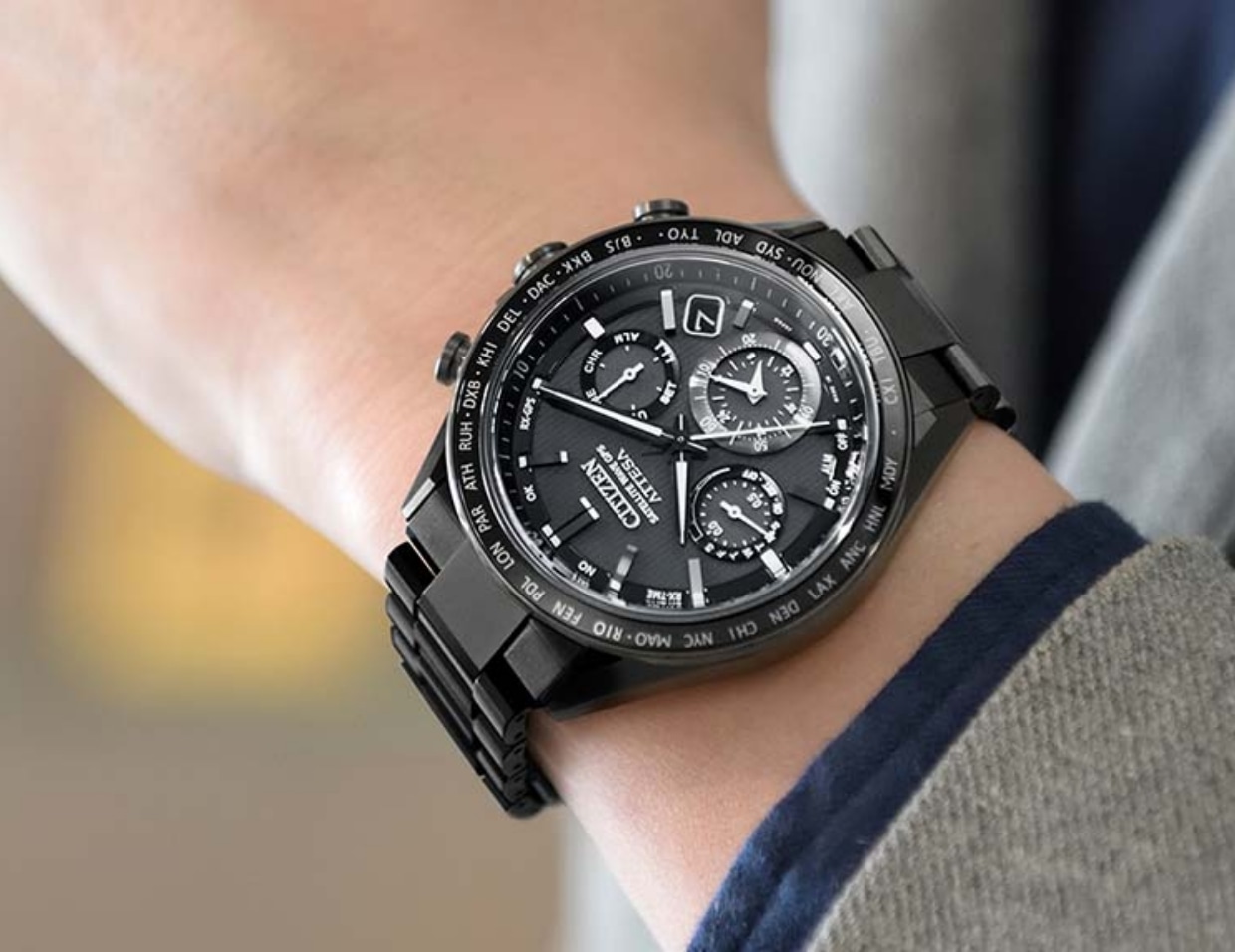 ブラックチタン™シリーズ｜【アテッサ / ATTESA】シチズン時計