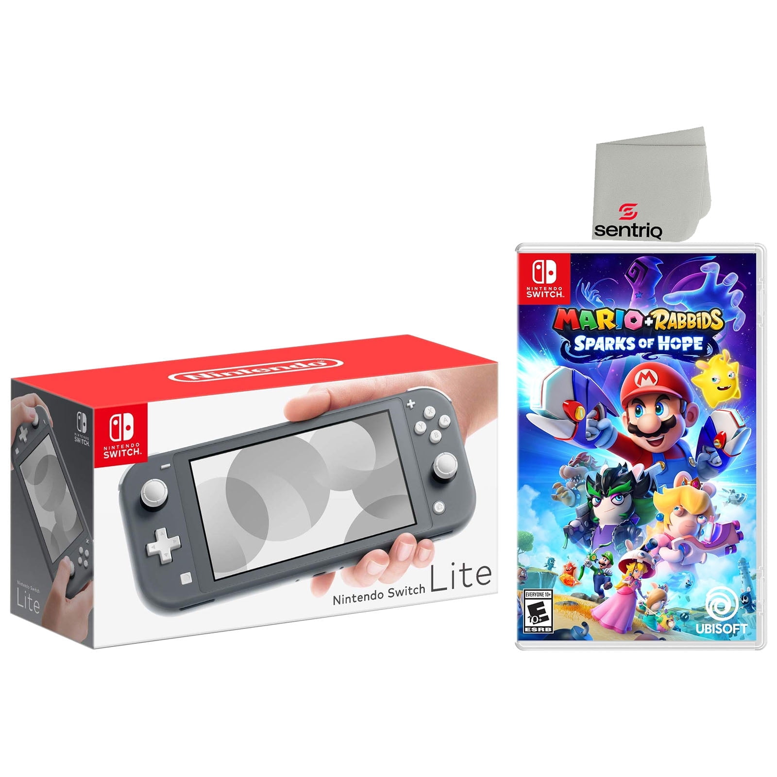 Nintendo Switch Lite 32GB Coral, Mario + Rabbids Bundle, Japan