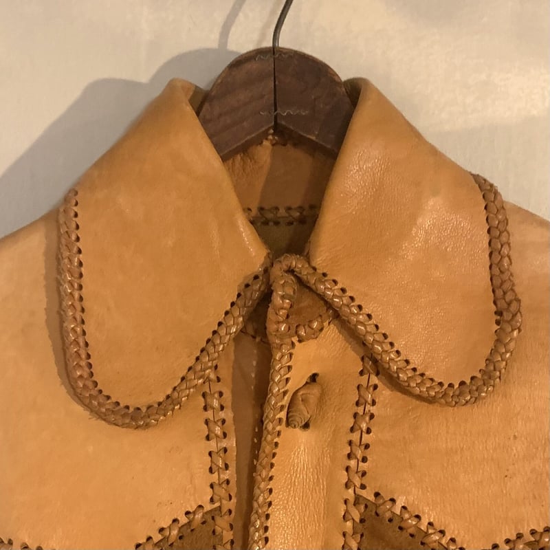 70s クラフト レザージャケット スウェード ハンドメイド (S2208) | DUFF