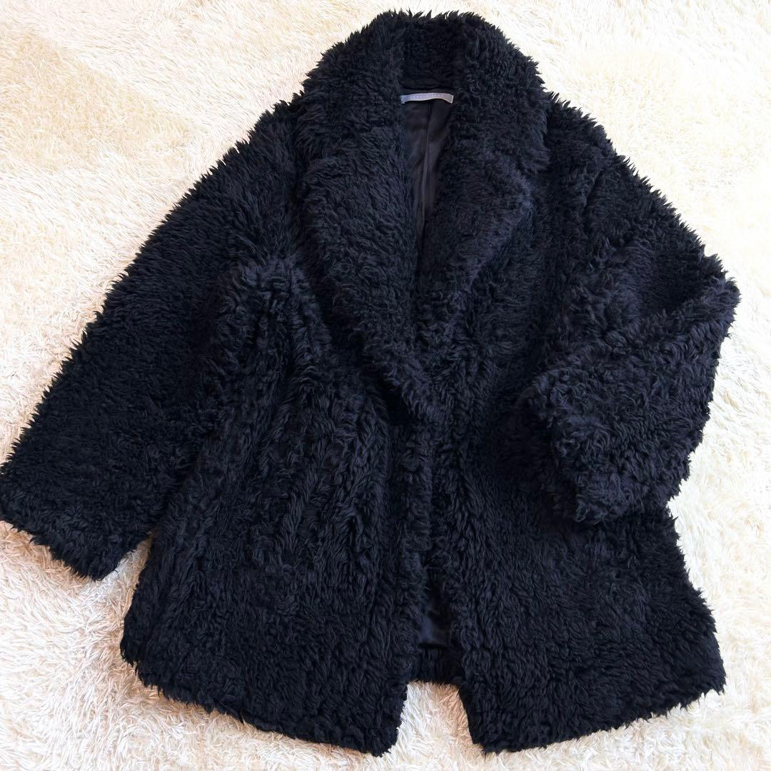 Theory luxe - Theory luxe 20aw テディベアチェスターコートの通販 by