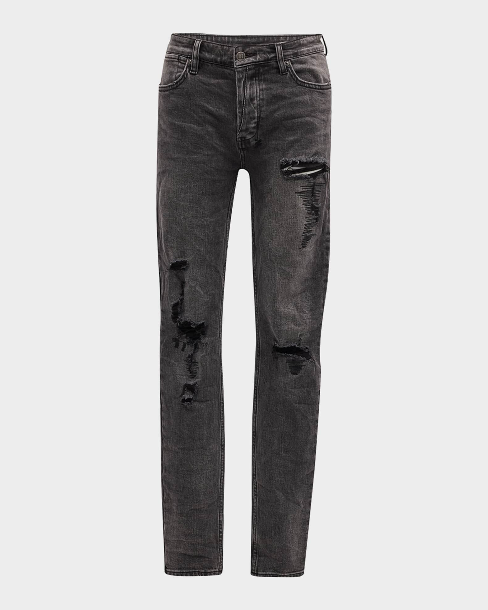 Ksubi Men's Van Winkle Angst Trashed Skinny Jeans | Neiman Marcus