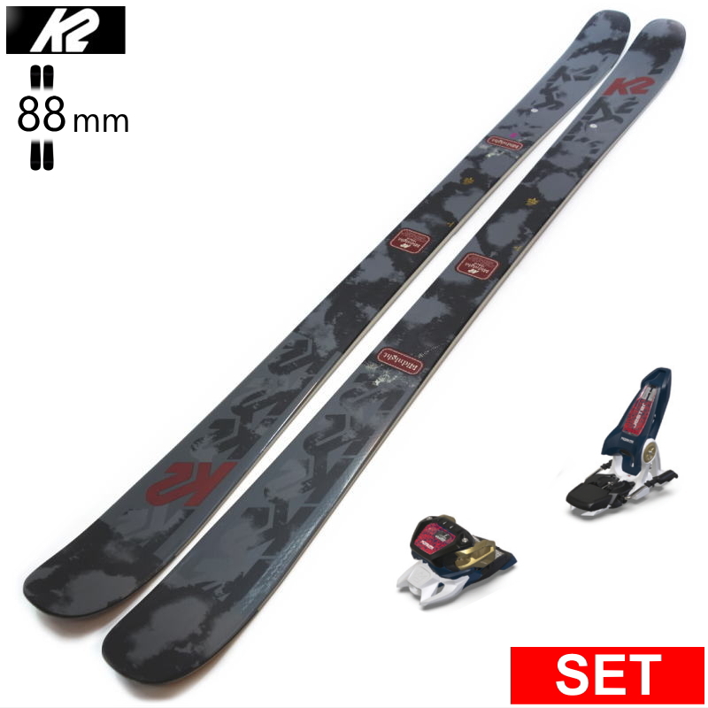 K2 [センター幅88mm 149cm|159cm|169cm]K2 MIDNIGHT+JESTER 16 型落ち