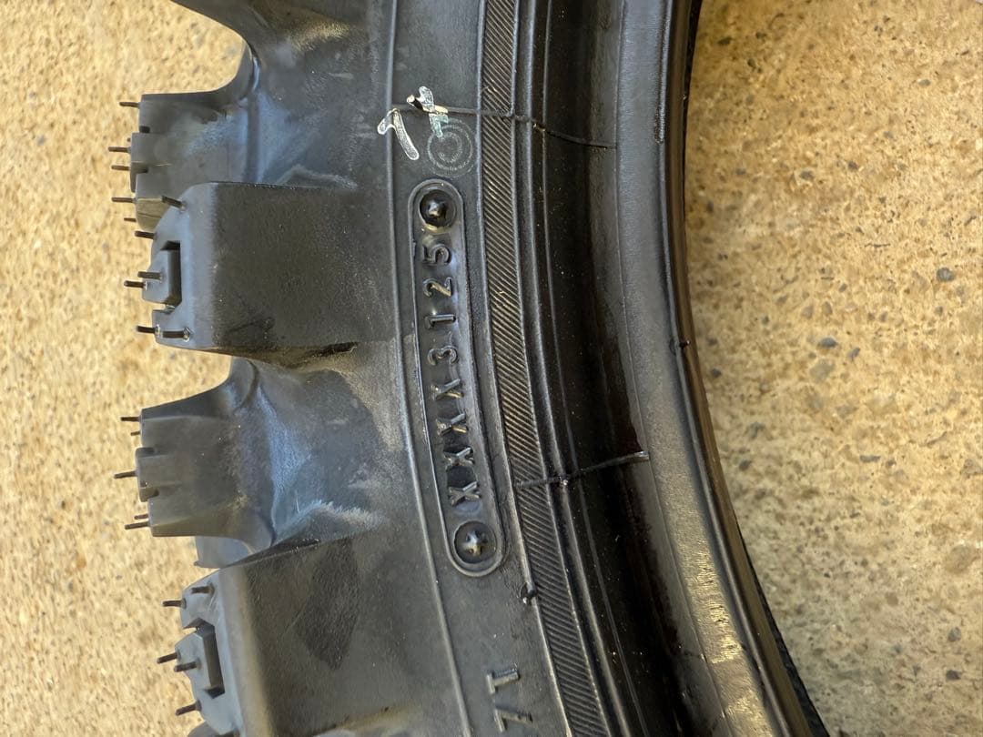 チューブ付】DUNLOP GEOMAX MX33（120/80-19） - メルカリ