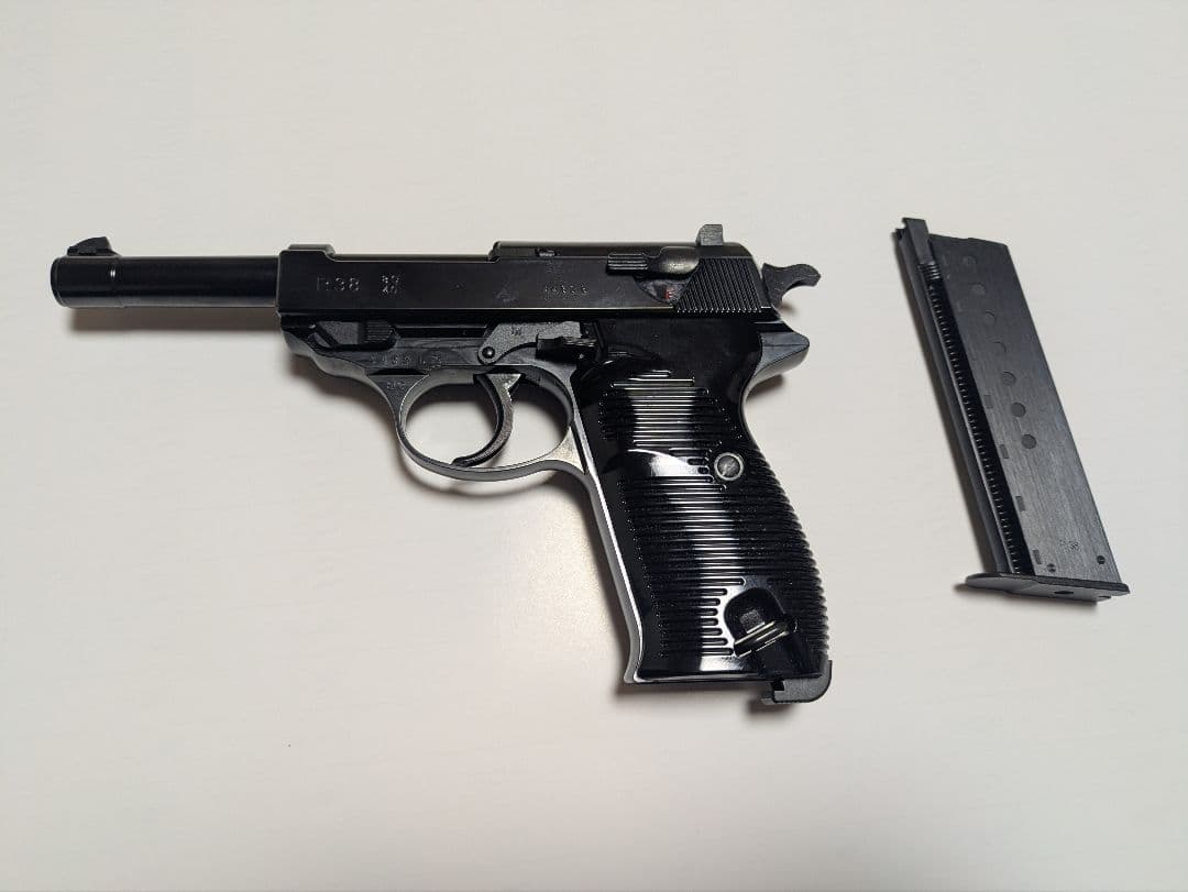 【ガスブロ】マルシン P38 ブラックメタル マルゼン ガスガン・エアーガン各種 入荷いたしました（PPK、P38