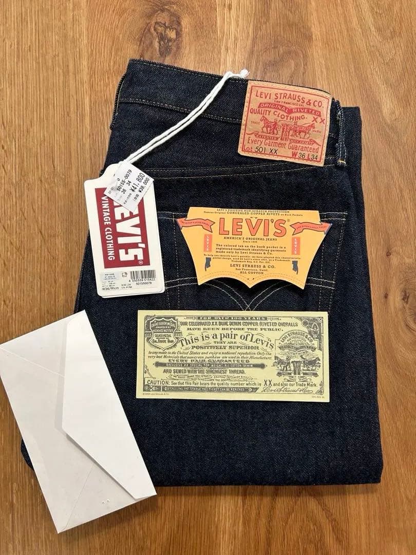 Levi's LVC 501XX 1955 W36 L34 リジッド 楽天市場】リーバイス ビンテージ クロージング LEVI'S VINTAGE