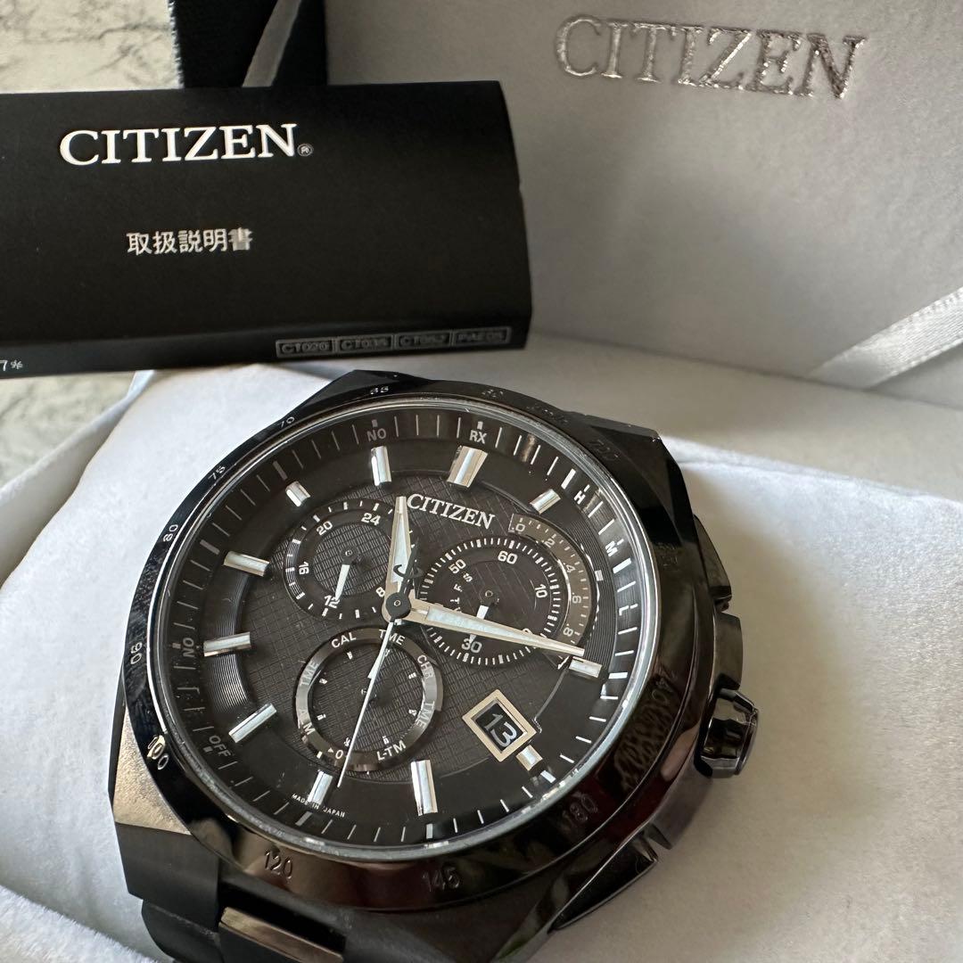 美品 CITIZEN AT3014-54E ブラックチタン ATTESA AT3014-54E [ATTESA/アテッサ] CITIZEN/シチズン 商品詳細│CITIZEN