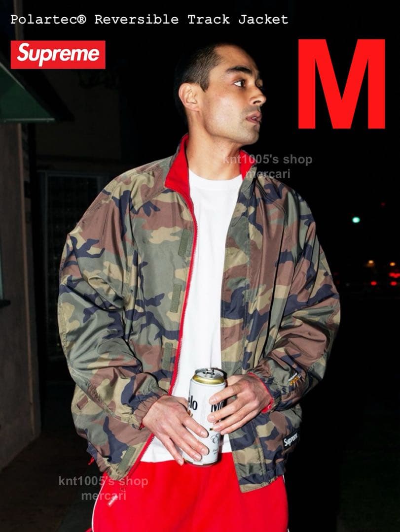 Supreme トラックジャケット シュプリーム Track Jacket カモ Supreme シュプリーム 2025AW Polartec Reversible Track Jacket