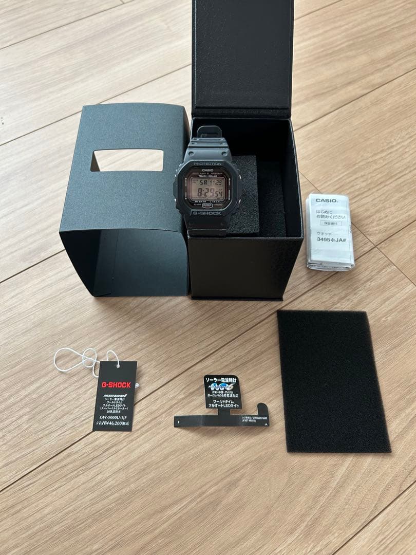 Gショック ジーショック GW-5000U-1JF ソーラー GW-5000U-1JF | CASIO