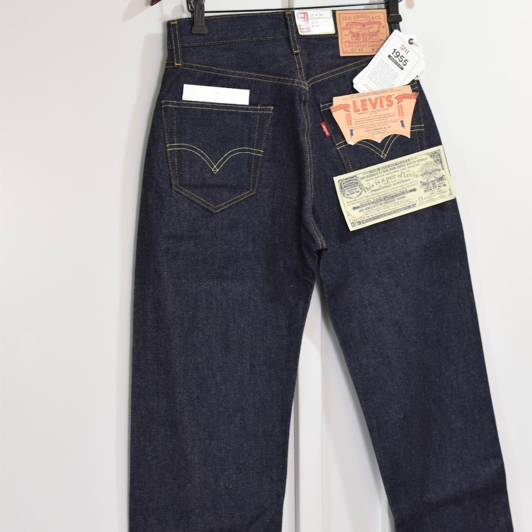 ■■▢ LEVI’S ▢■■リーバイス　501XX　　　1955　赤耳 Levi's VINTAGE CLOTHING リーバイス 501xx 復刻 1955年モデル ワン