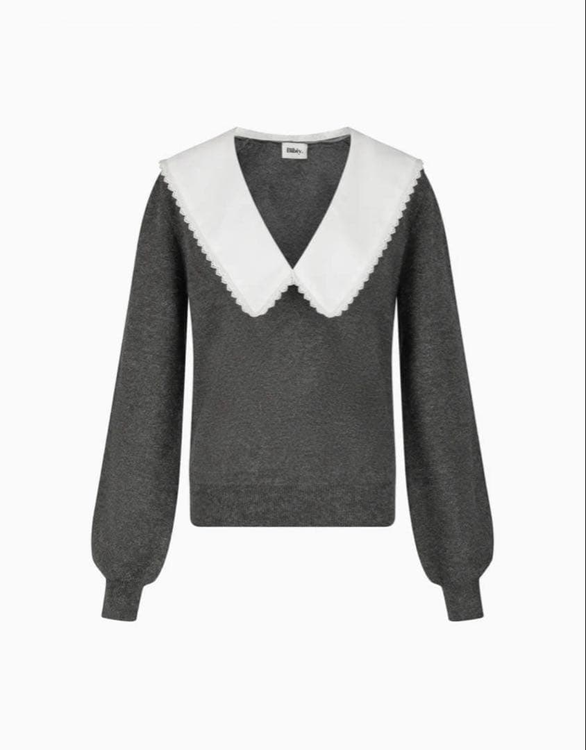 トップス Bibiy.ANNABELLE KNIT/ GRAY BIBIY. MADE | ANNABELLE KNIT｜Bibiy.