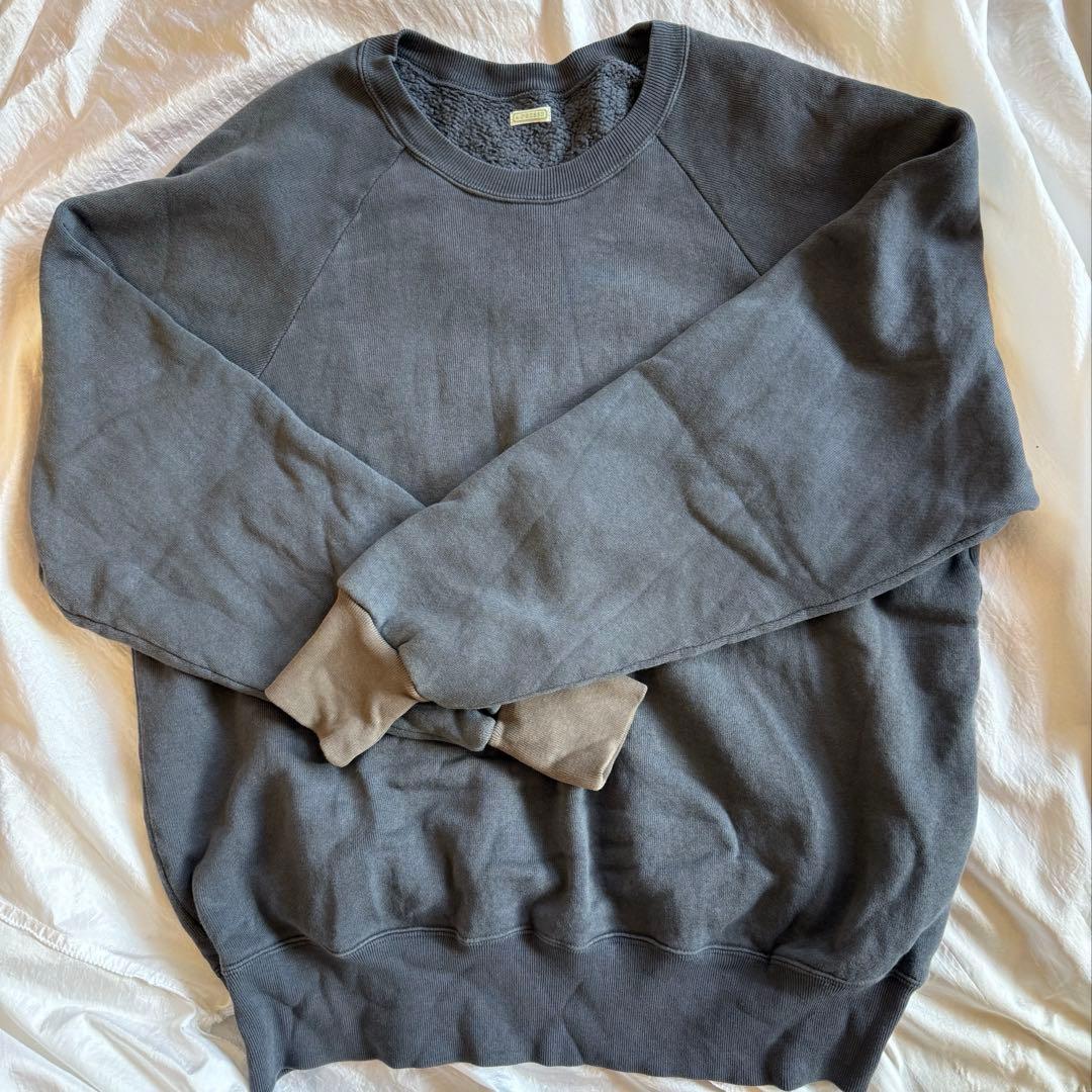 トップス 23ss A.PRESSE vintage sweat A.PRESSE Vintage Half Zip Sweat shirt(BLACK)スタイル 8月24日(土