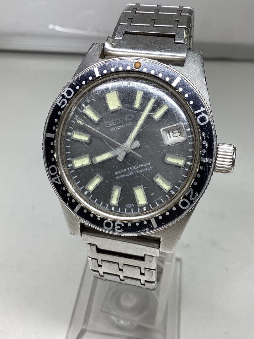 そ*勢様 ジャンク SEIKO 6217-8001 ダイバーズウォッチ 自動巻き セイコー 150mダイバー 1stモデル Ref.6217-8001 1966年5月製造 自動