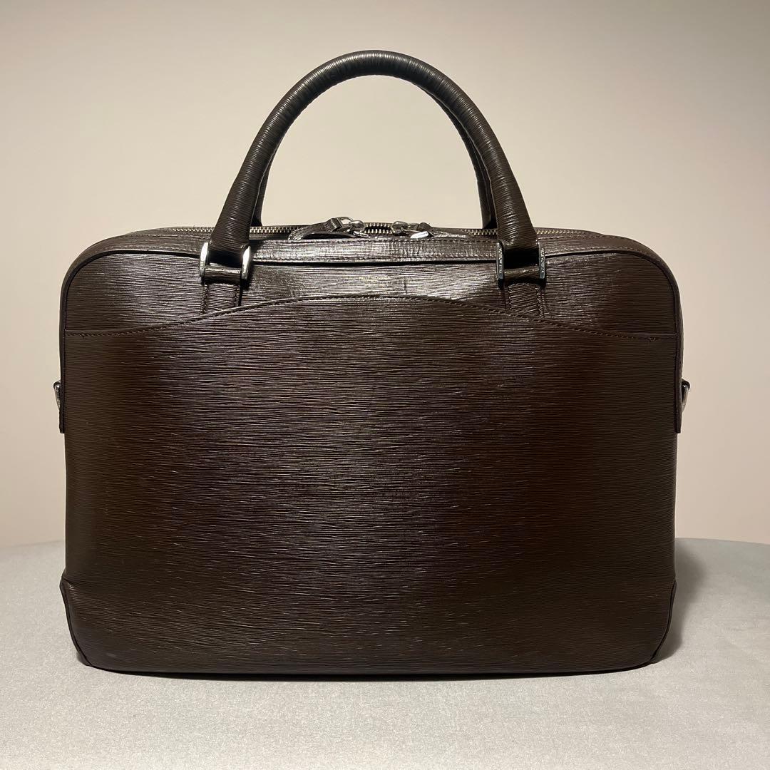 ペッレモルビダキャピターノ 2室タイプ 2way ブリーフケース茶ブラウン干場 PELLE MORBIDA（ペッレ モルビダ） PELLE MORBIDA Capitano