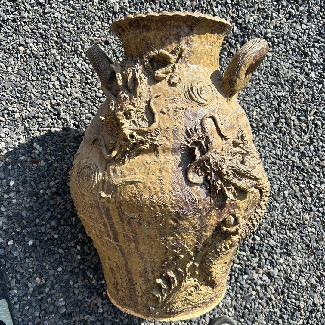 ドラゴン彫刻の大きな鉄製の壺 遊☆戯☆王デュエルモンスターズ』金満な壺とドラゴン族・封印の壺が